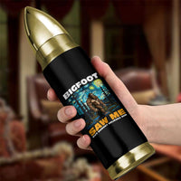 Funny Bigfoot Gifts Bullet Tumbler Retro Sasquatch Starry Night Van Gogh Sky Painting