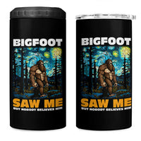 Funny Bigfoot Gifts 4 in 1 Can Cooler Tumbler Retro Sasquatch Starry Night Van Gogh Sky Painting