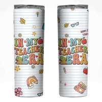 Teachers Skinny Tumbler In My Teacher Era Preschool Kindergarten Teaching Life - Wonder Print Shop