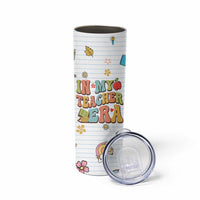 Teachers Skinny Tumbler In My Teacher Era Preschool Kindergarten Teaching Life - Wonder Print Shop