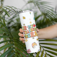 Teachers Skinny Tumbler In My Teacher Era Preschool Kindergarten Teaching Life - Wonder Print Shop