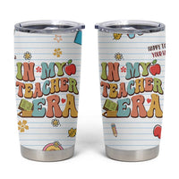 Teachers Tumbler Cup In My Teacher Era Preschool Kindergarten Teaching Life - Wonder Print Shop