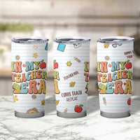 Teachers Tumbler Cup In My Teacher Era Preschool Kindergarten Teaching Life - Wonder Print Shop