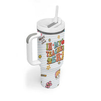Teachers Tumbler With Handle In My Teacher Era Preschool Kindergarten Teaching Life - Wonder Print Shop