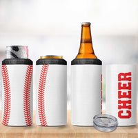 Baseball 4 in 1 Can Cooler Tumbler Sports Gameday Baseball Gifts Sports Lovers Fan Players Coach - Wonder Print Shop