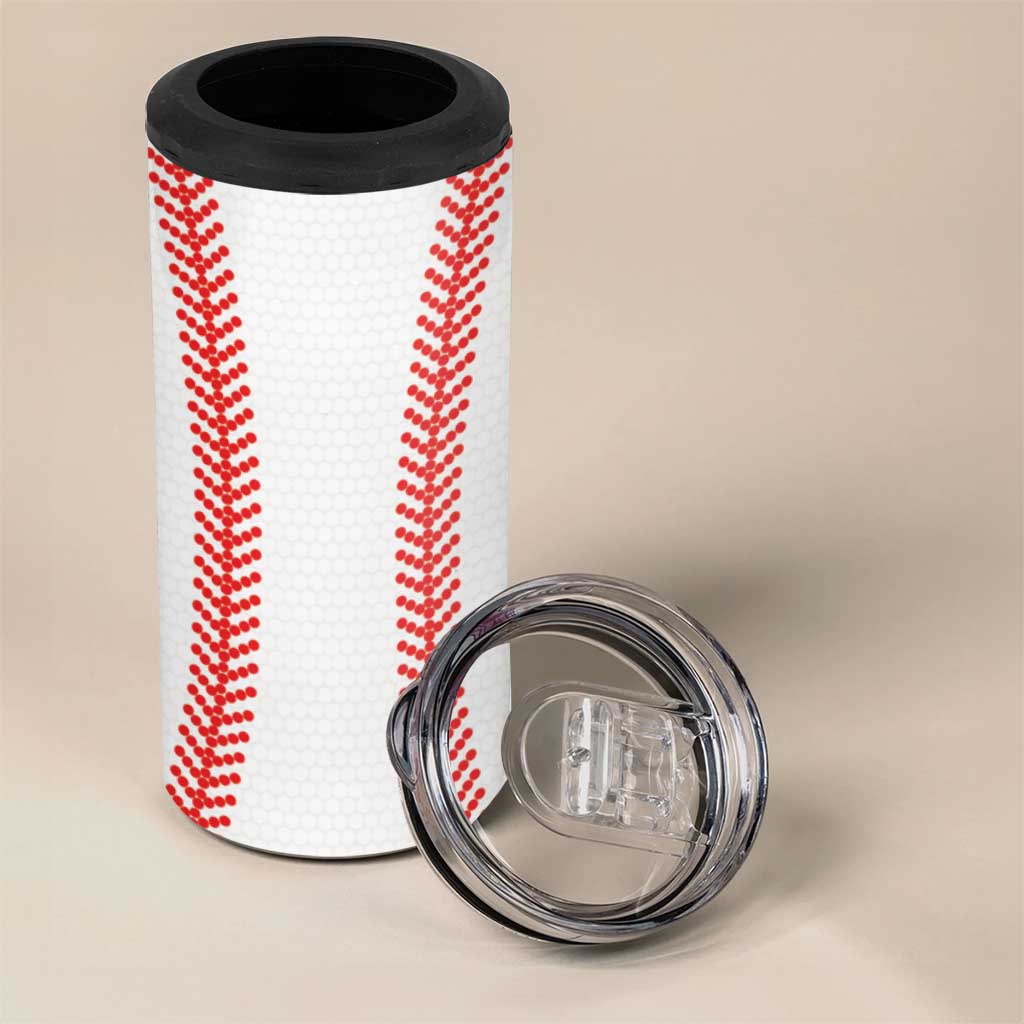 Baseball 4 in 1 Can Cooler Tumbler Sports Gameday Baseball Gifts Sports Lovers Fan Players Coach - Wonder Print Shop