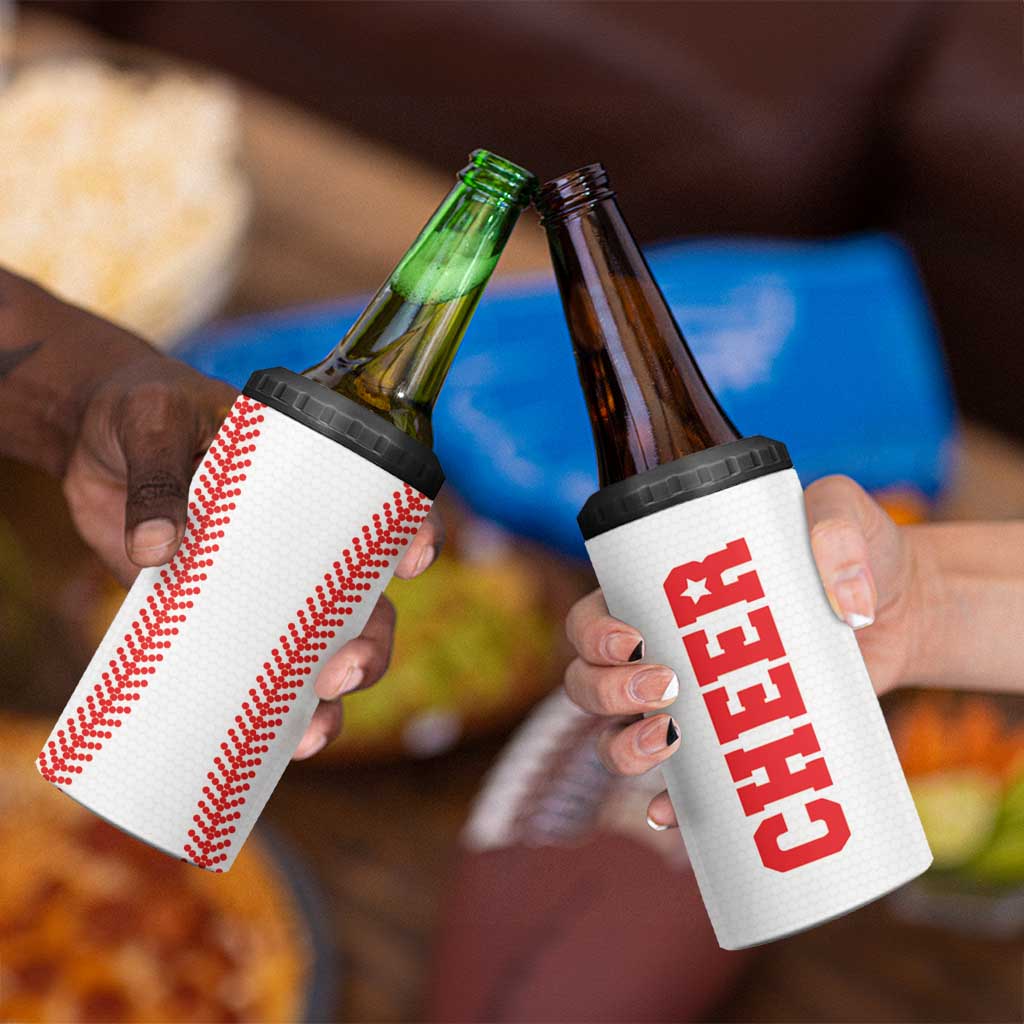 Baseball 4 in 1 Can Cooler Tumbler Sports Gameday Baseball Gifts Sports Lovers Fan Players Coach - Wonder Print Shop