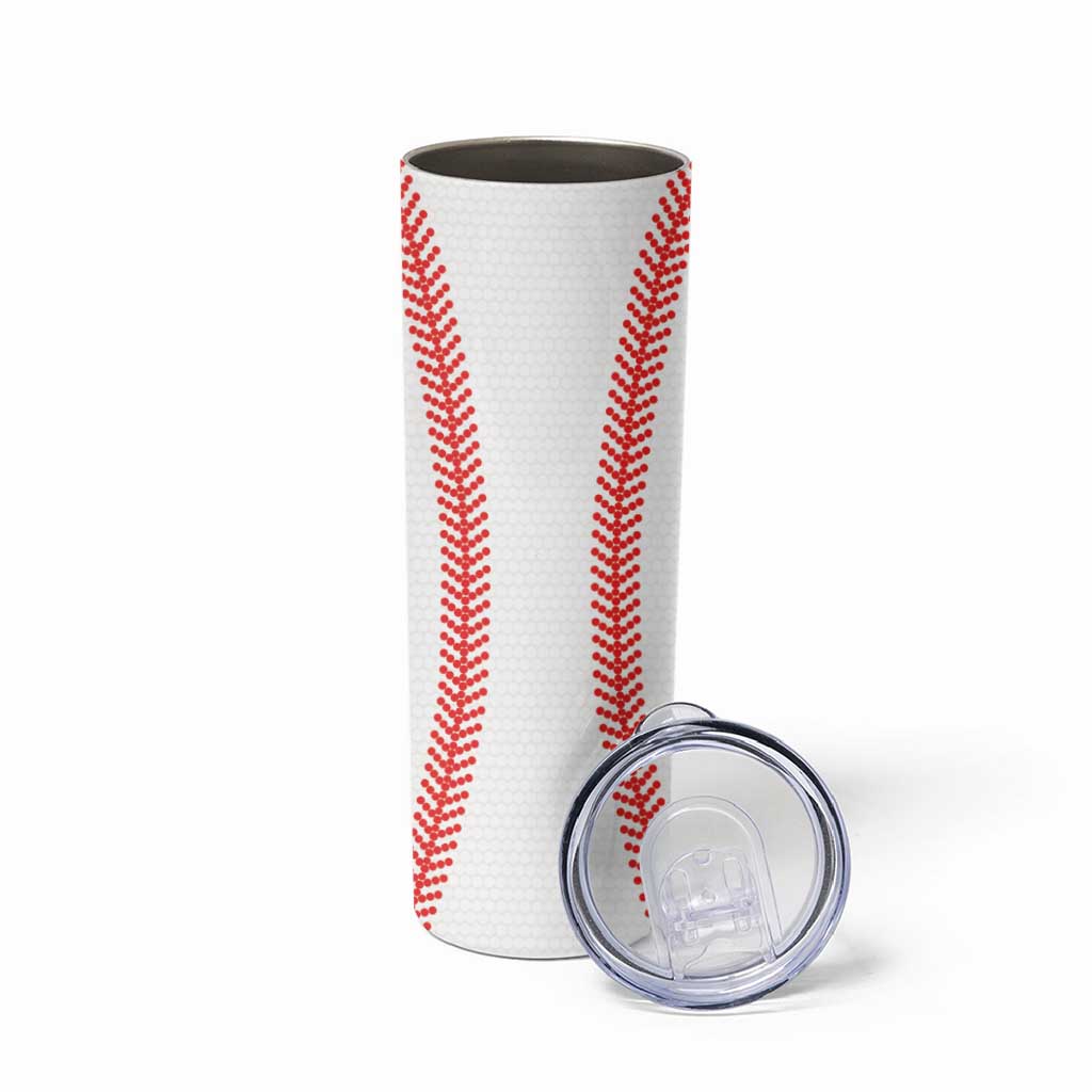 Baseball Skinny Tumbler Sports Gameday Baseball Gifts Sports Lovers Fan Players Coach - Wonder Print Shop