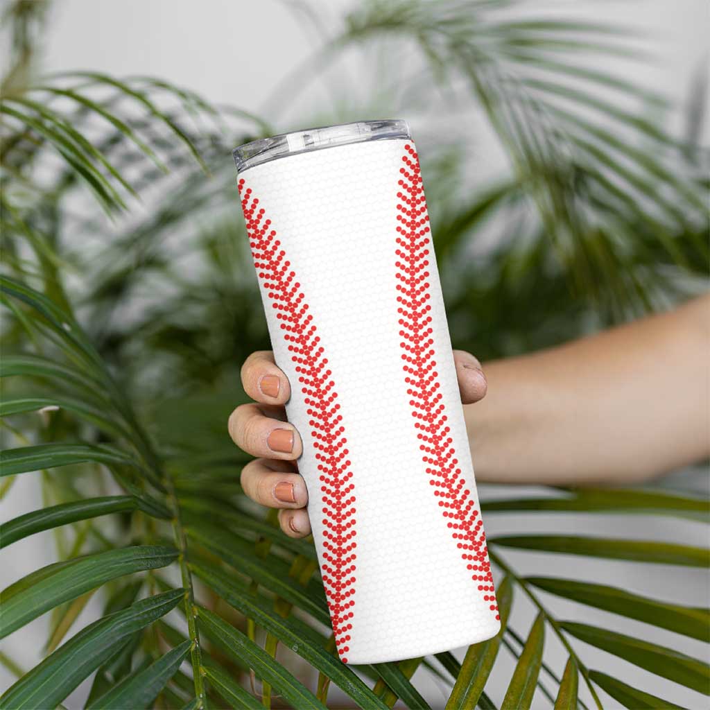 Baseball Skinny Tumbler Sports Gameday Baseball Gifts Sports Lovers Fan Players Coach - Wonder Print Shop