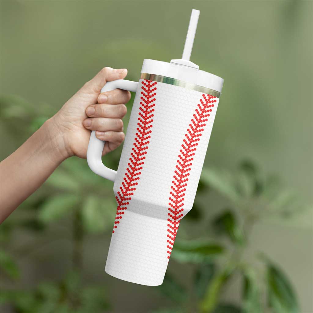 Baseball Tumbler With Handle Sports Gameday Baseball Gifts Sports Lovers Fan Players Coach - Wonder Print Shop