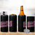 Breast Cancer Awareness 4 in 1 Can Cooler Tumbler Warrior Not a Worrier Inspirational Words - Wonder Print Shop