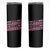 Breast Cancer Awareness Skinny Tumbler Warrior Not a Worrier Inspirational Words - Wonder Print Shop
