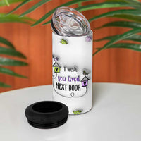 I Wish We Lived Closer 4 in 1 Can Cooler Tumbler Long Distance Relationship Friendship Gifts For Sister Best Friend Bestie