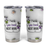 I Wish We Lived Closer Tumbler Cup Long Distance Relationship Friendship Gifts For Sister Best Friend Bestie