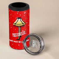 Funny Christmas 4 in 1 Can Cooler Tumbler Gifts for Women Men Coworkers Frageelay - Wonder Print Shop