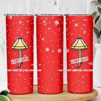Funny Christmas Skinny Tumbler Gifts for Women Men Coworkers Frageelay - Wonder Print Shop