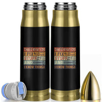 Funny Dad Bullet Tumbler Grandpa Mechanic Handyman Step Dad Fathers Day Gift Retro