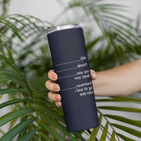 Funny Gag Gifts Skinny Tumbler Shh Almost Now You May Speak Nevermind I Have To Go Poop Now