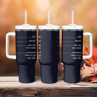 Funny Gag Gifts Tumbler With Handle Shh Almost Now You May Speak Nevermind I Have To Go Poop Now
