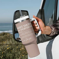 Boss Gifts Tumbler With Handle Shit Show Supervisor for Boss Team Manger Director Thank You - Wonder Print Shop