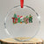 Teacher Xmas Crystal Glass Ornament Merry Xmas Gifts - Wonder Print Shop