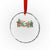Teacher Xmas Crystal Glass Ornament Merry Xmas Gifts - Wonder Print Shop