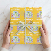 Teachers Easter Wrapping Paper Roll Treat All Peeps With Kindness