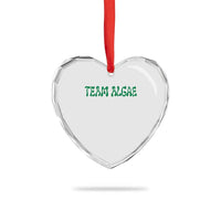 Team Algae Heart Crystal Glass Ornament Political Satire Lincoln Reflecting Pool Midterm