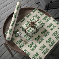 Team Algae Slime Dripping Style Graphic Wrapping Paper Roll Viral Lincoln Memorial Reflecting Pool Swamp Meme