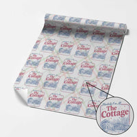 Team Hollanov Fan Wrapping Paper Roll Mentally Im At The Cottage LGBT Romance Hockey