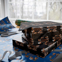 Team Punch Monkey Wrapping Paper Roll Viral Baby Monkey Meme