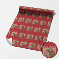 Team Punch Wrapping Paper Roll Baby Monkey And Plush Toy Viral