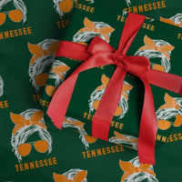 Tennessee Fan Wrapping Paper Roll Volunteers College Football Lover Game Day Messy Bun - Wonder Print Shop