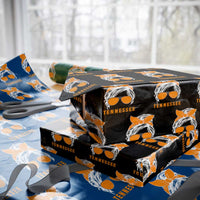 Tennessee Fan Wrapping Paper Roll Volunteers College Football Lover Game Day Messy Bun - Wonder Print Shop