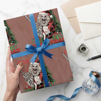 Terrifier Santa Christmas Horror Movie Wrapping Paper Roll - Wonder Print Shop