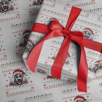 Terrifier Santa Christmas Wrapping Paper Roll Getting Into The Holiday Spirit Horror Movie - Wonder Print Shop