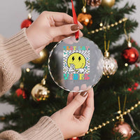 Test Day 67 Meme Crystal Glass Ornament You Got This Testing Teacher Retro Grooves