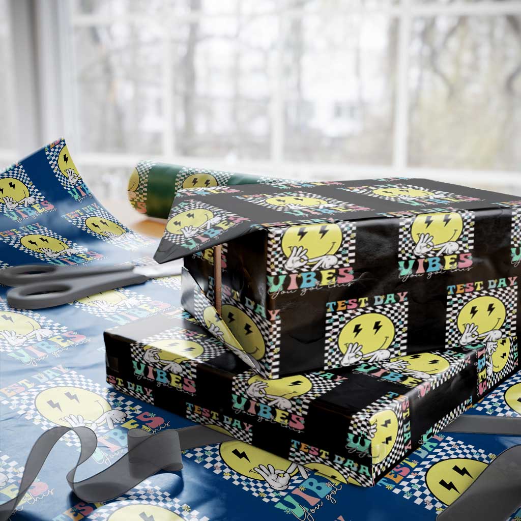 Test Day 67 Meme Wrapping Paper Roll You Got This Testing Teacher Retro Grooves