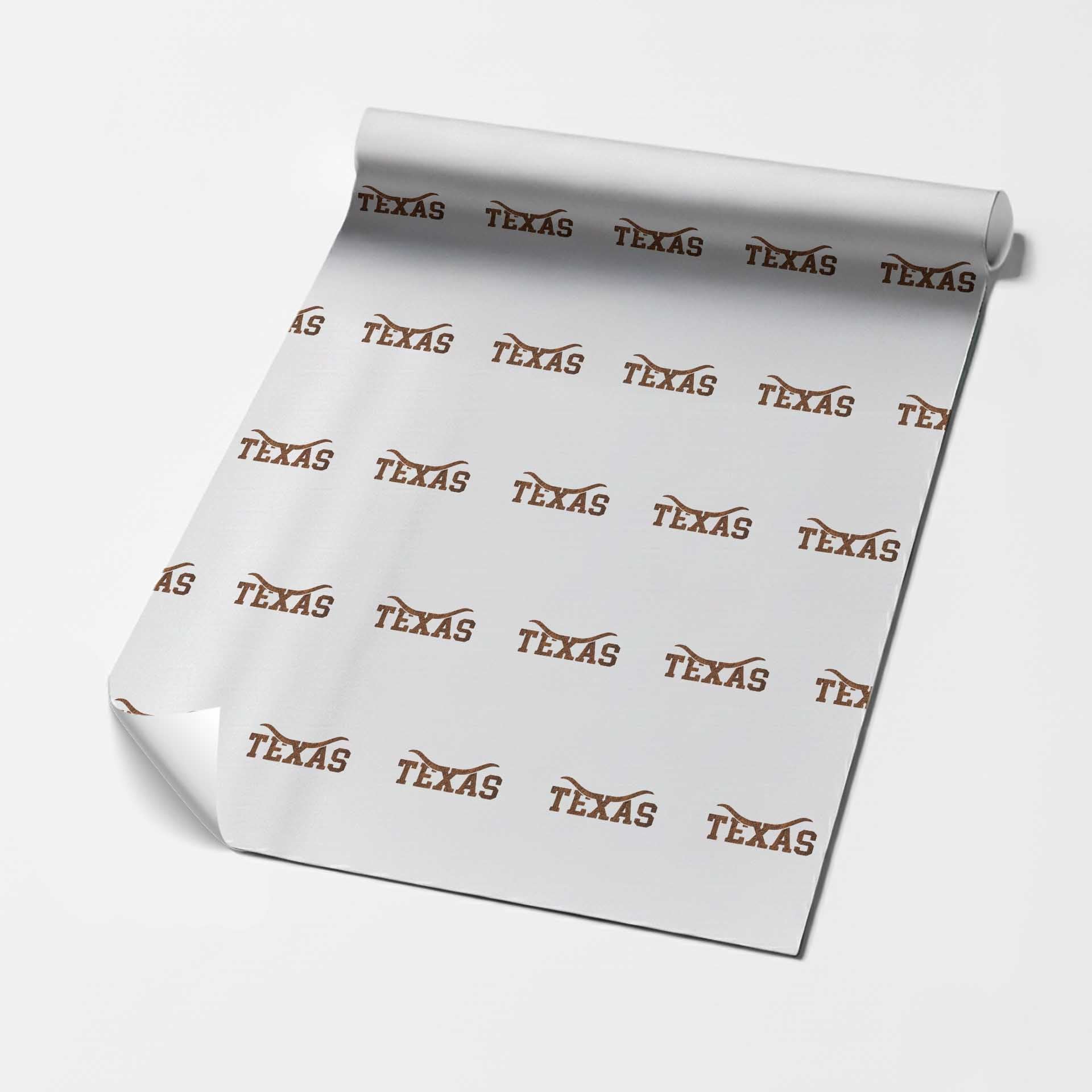 Texas Cowboys Wrapping Paper Roll Retro Western American TS10