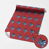 Texas Pride Wrapping Paper Roll The Stars at Night Are Big and Bright - Wonder Print Shop