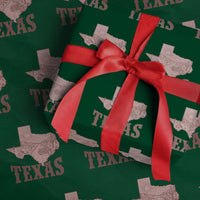 Texas Route Highway 66 Biker Wrapping Paper Roll Vintage Biker Road Trip