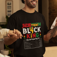 Juneteenth T Shirt Juneteenth Black Kind Funny Nutrition Facts - Wonder Print Shop