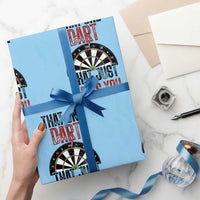 That One Dart That Just Hates You Wrapping Paper Roll Funny Dartist Gift - Wonder Print Shop