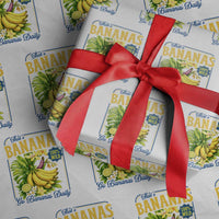 That's Bananas Wrapping Paper Roll Funny Banana Summer Fruit Food Pun