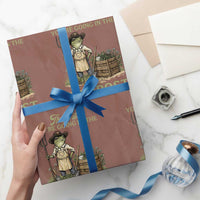 That's It You're Going in the Compost Wrapping Paper Roll Funny Frog Gardener Meme