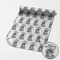 That's It You're Going in the Compost Wrapping Paper Roll Funny Raccoon Gardener Meme