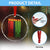 The 7 Principles Of Kwanzaa Crystal Glass Ornament Kinara Candles African Heritage - Wonder Print Shop