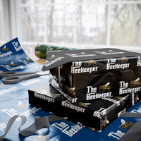 The Beekeeper Wrapping Paper Roll Funny Keeping Apiary Beekeeping Gift