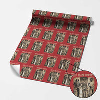 The Black Cowboys Nat Love Isom Dart Bill Pickett Wrapping Paper Roll African American Cowboy
