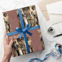 The Black Cowboys Nat Love Isom Dart Bill Pickett Wrapping Paper Roll African American Cowboy